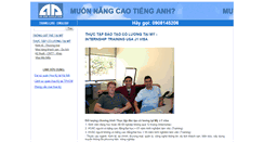 Desktop Screenshot of ananh-edu.com